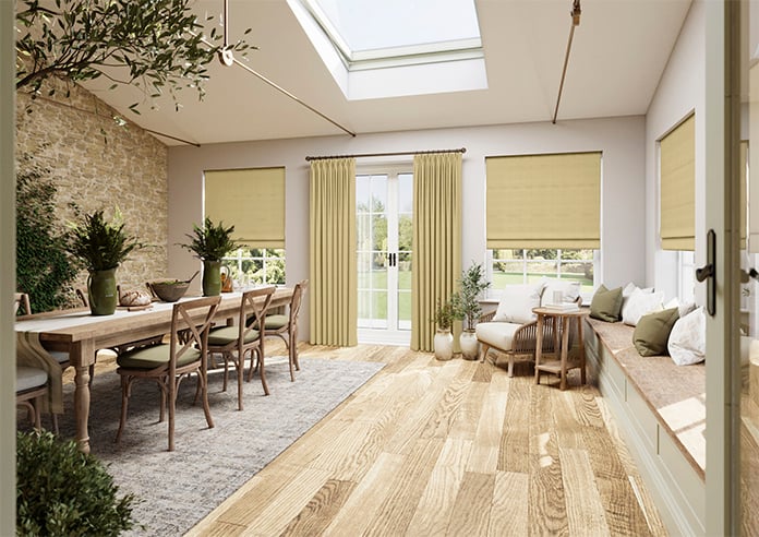 Shima Faux Silk, Linen - Twist&Fit Roman Blind - Image 7